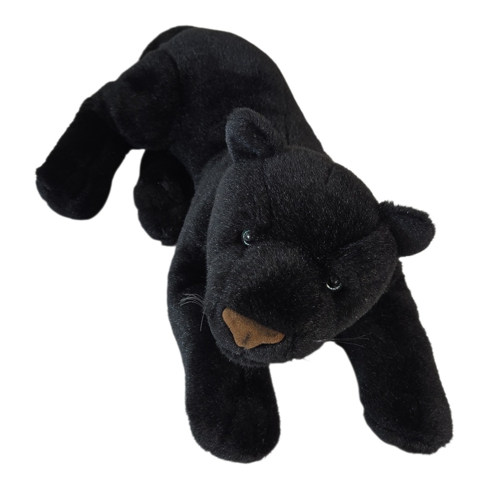 Kids Preferred Inc Black Panther Plush Stuffed Animal Toy 1998 Large 20" Cat
